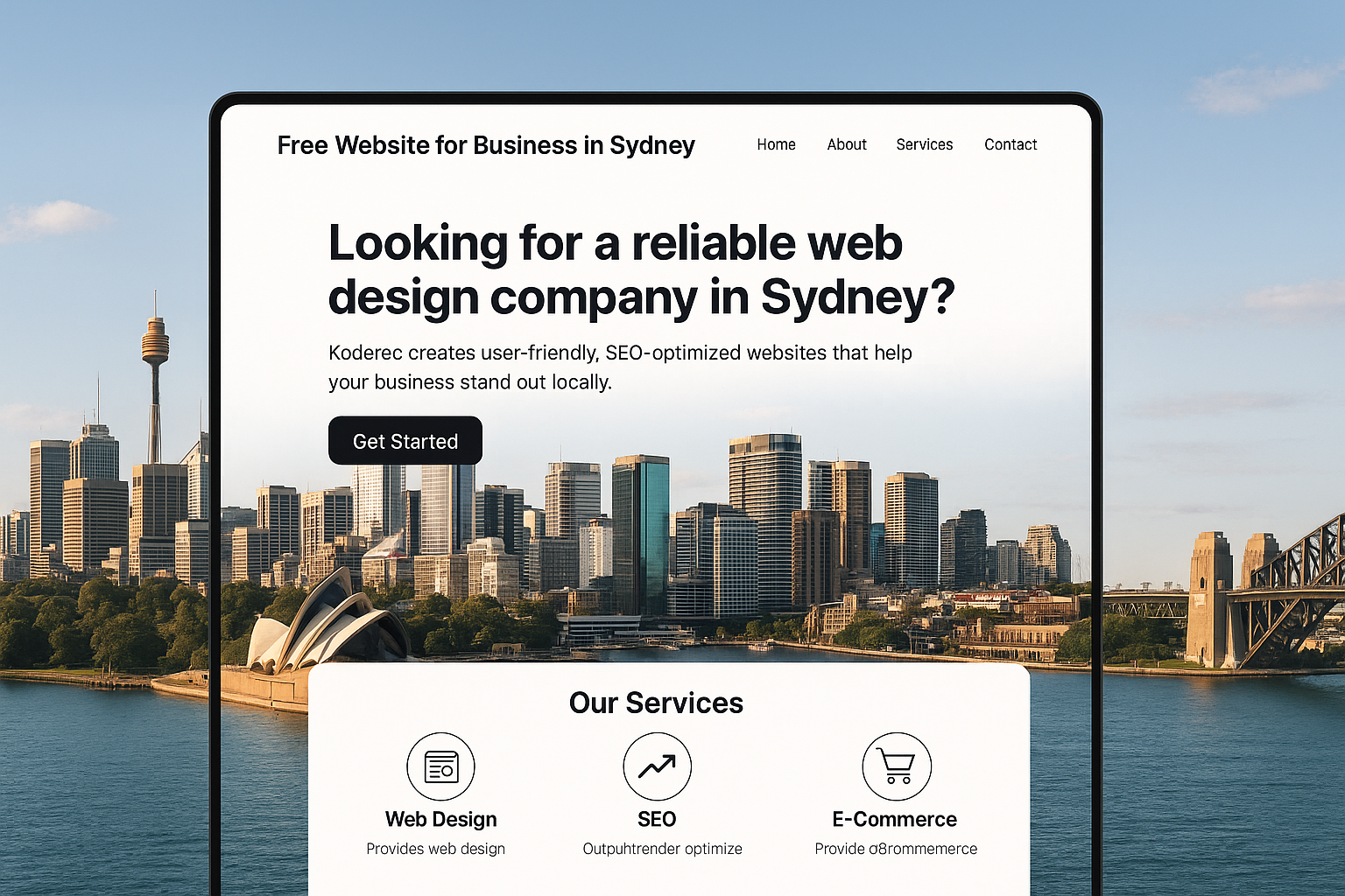 Free Website Development for Local Businesses in Sydney – Launch Offer by Koderooo